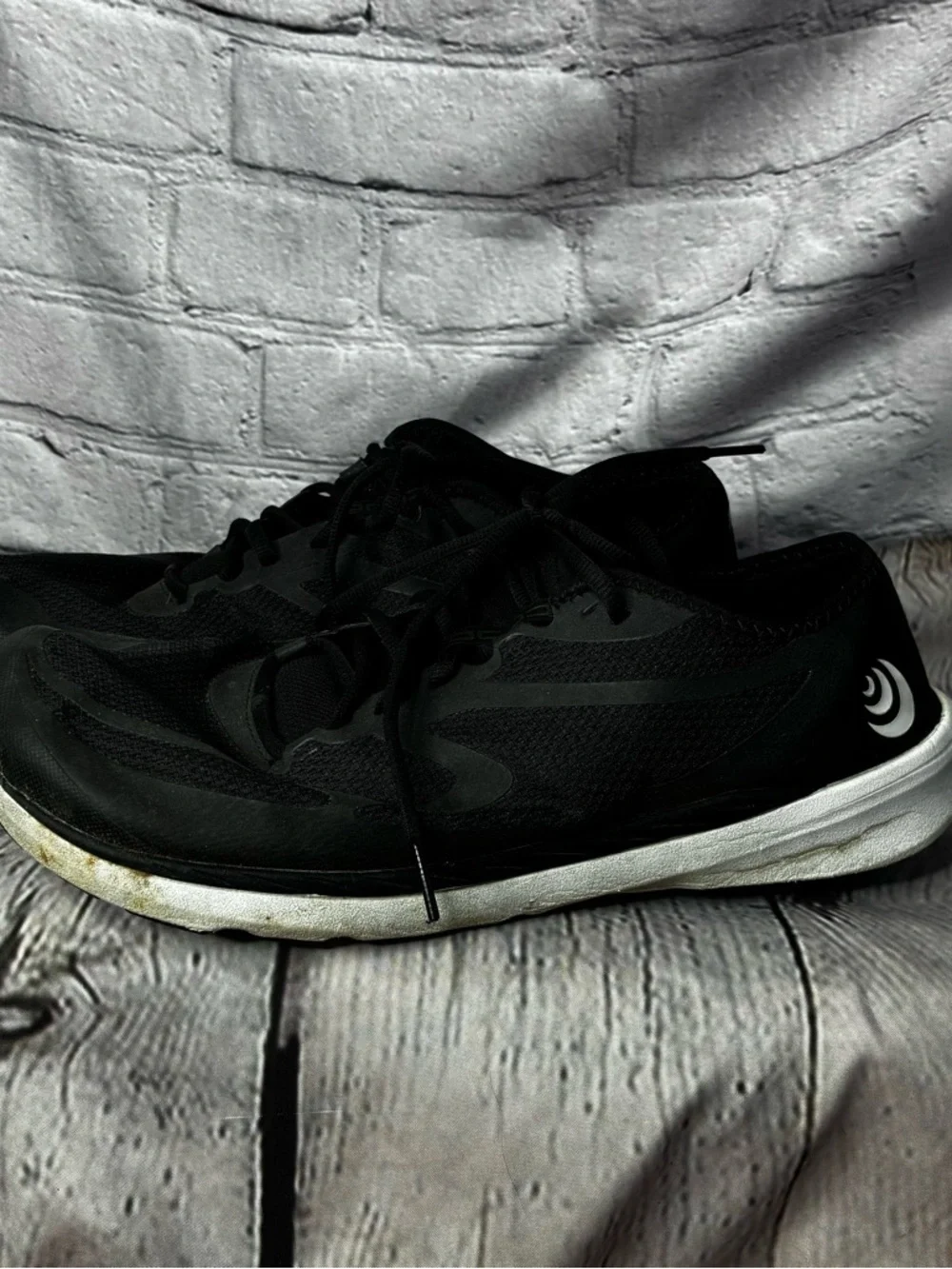 Topo Athletic Shoes ST-4 Black Zero‎ Drop Minimal Road Running Sneakers Sz 11.5